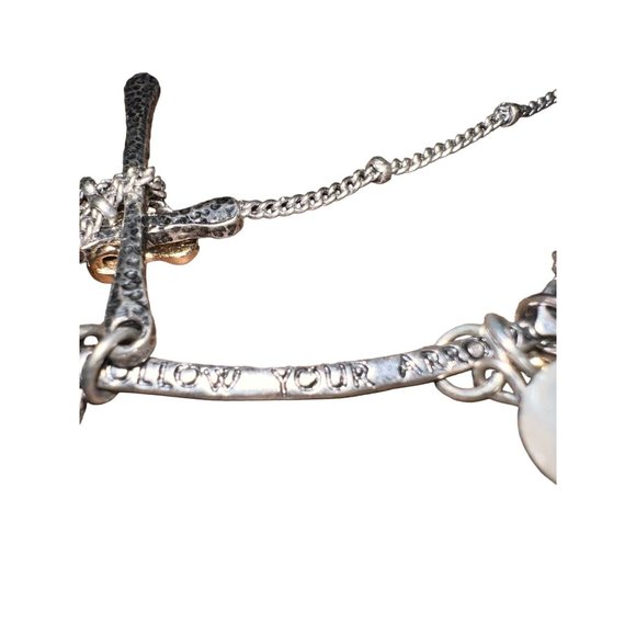 by the Bay New York Necklace and Earring Combination Follow Your Arrow - Picture 15 of 16